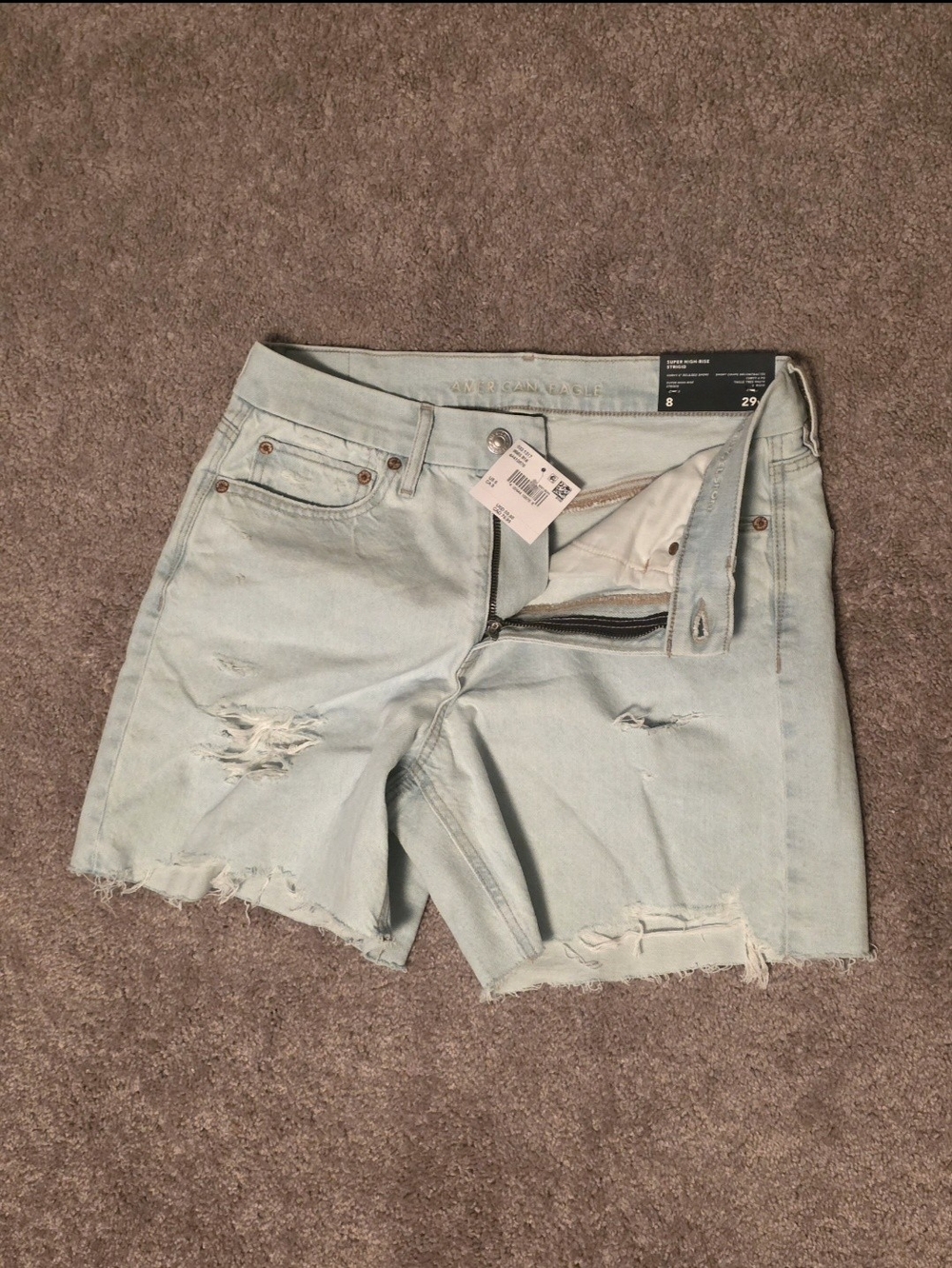 American Eagle Outfitters Women’s Light Blue Skinny Jeans